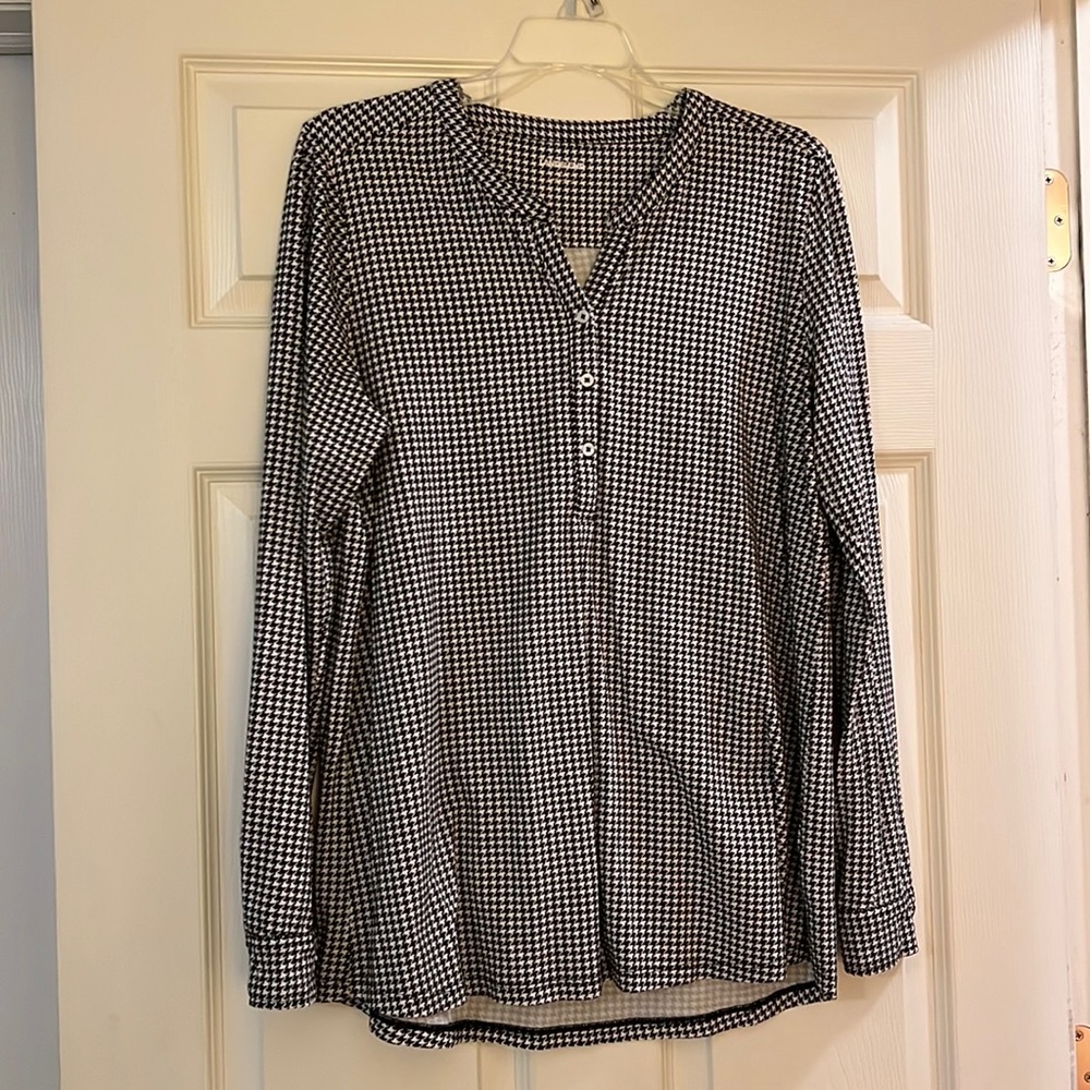 Lands’ End Long Sleeved Tunic Top